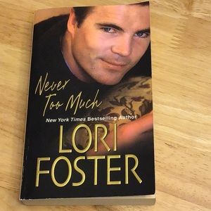 ⛱️2/$5⛱️ Sale! Never Too Much, NY Times bestselling airborne Lori Foster